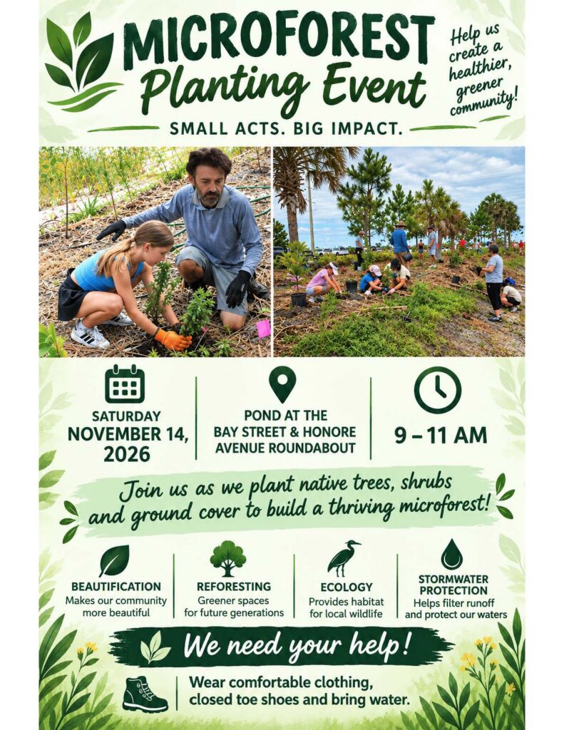 Promenade Estates Planting Day Flyer